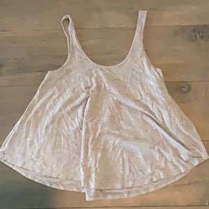 Loose Fitting Gray Tank Top